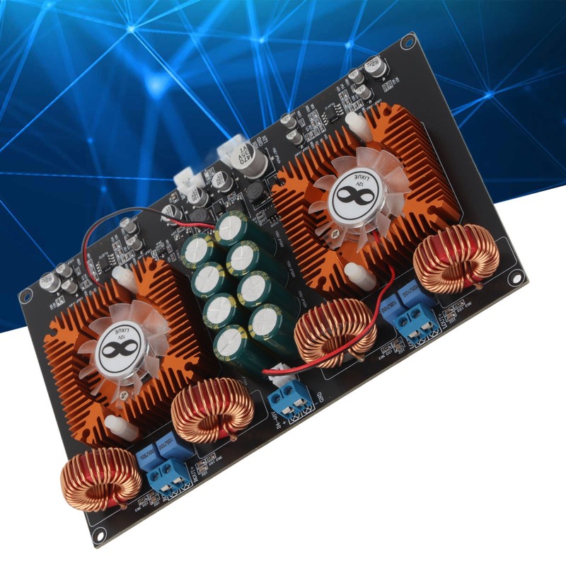 D‑Class Power Amplifier Board Double Core Digital Module 2x600W YJ‑TPA3255