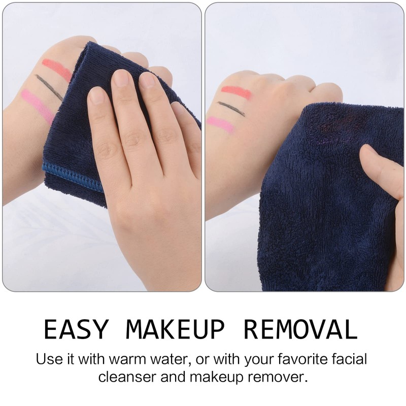 SINLAND Microfiber Facial Cloths Fast Drying Washcloth 12inch x 12inch
