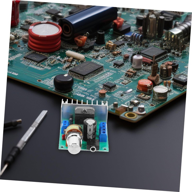 BIUDECO Dual Channel Power Amplifier Stereo Board Led Indicator Output