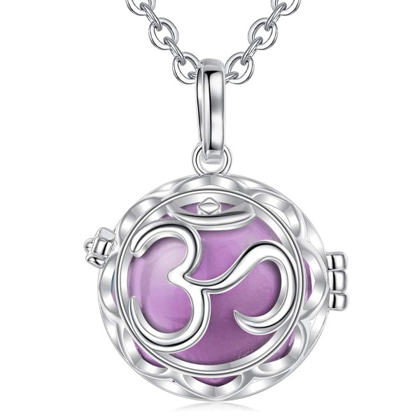 AEONSLOVE Chime Ball Pregnancy Pendant Necklace Ohm Music Wishing Bola