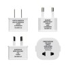 Travel Smart Polarized 12W Power Adapter Plug 4pc Set