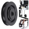 Bearing Pulley Wheel, 10 Pcs 75mm/90mm Universal Nylon Bearing Pulley