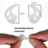 Silicone Fin Ear Mold for Two Way Radio Earpiece Replacement