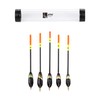 Zite Fishing Waggler Floats Set – 5 Pieces Pre-Leaded Fishing
