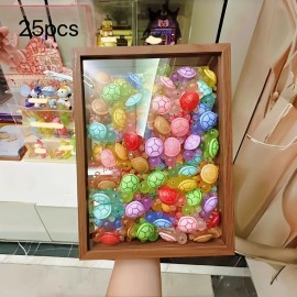 25 Figuras De Tortuga 3d Fluorescentes Para Decoración Y Diy