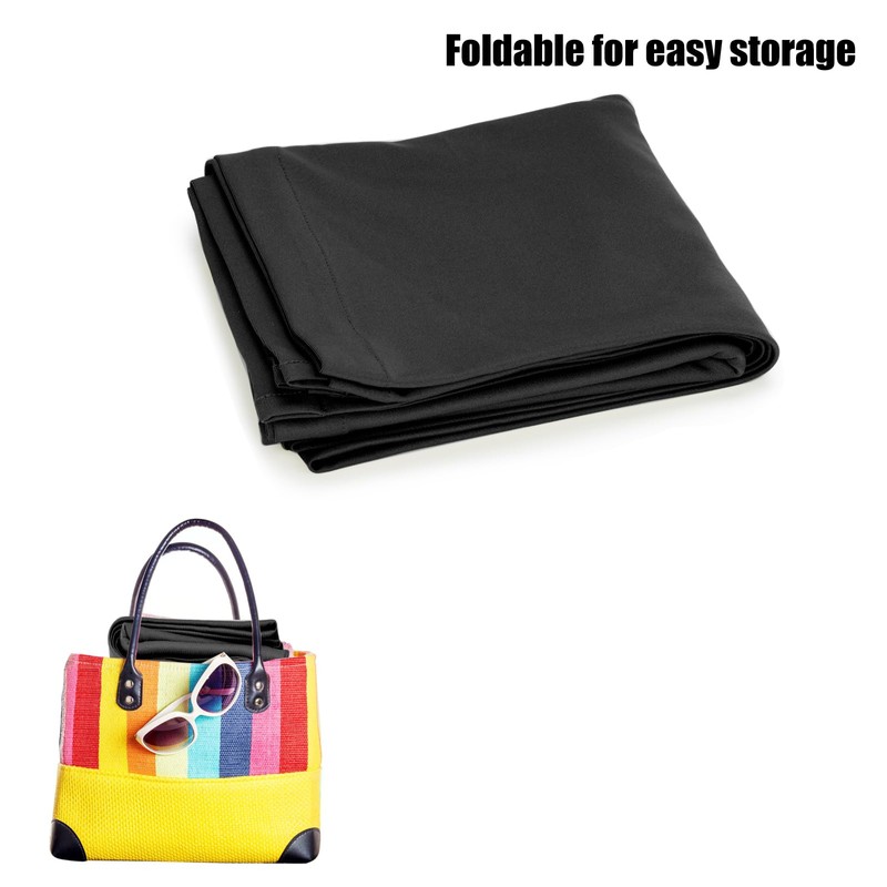 LUAATT Side Breathable Sunshade Canopy with Clamps,UPF50+ Front and Rear
