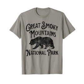 Great Smoky Mountains National Park Tennessee Hike Bear T-Shirt