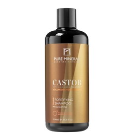 Pure Mineral Shampoo with Castor Oil - Strengthening and Repairing for Weak Hair - Omega-9 - No Sulphates, Parabens, Petrolates - 500 ml