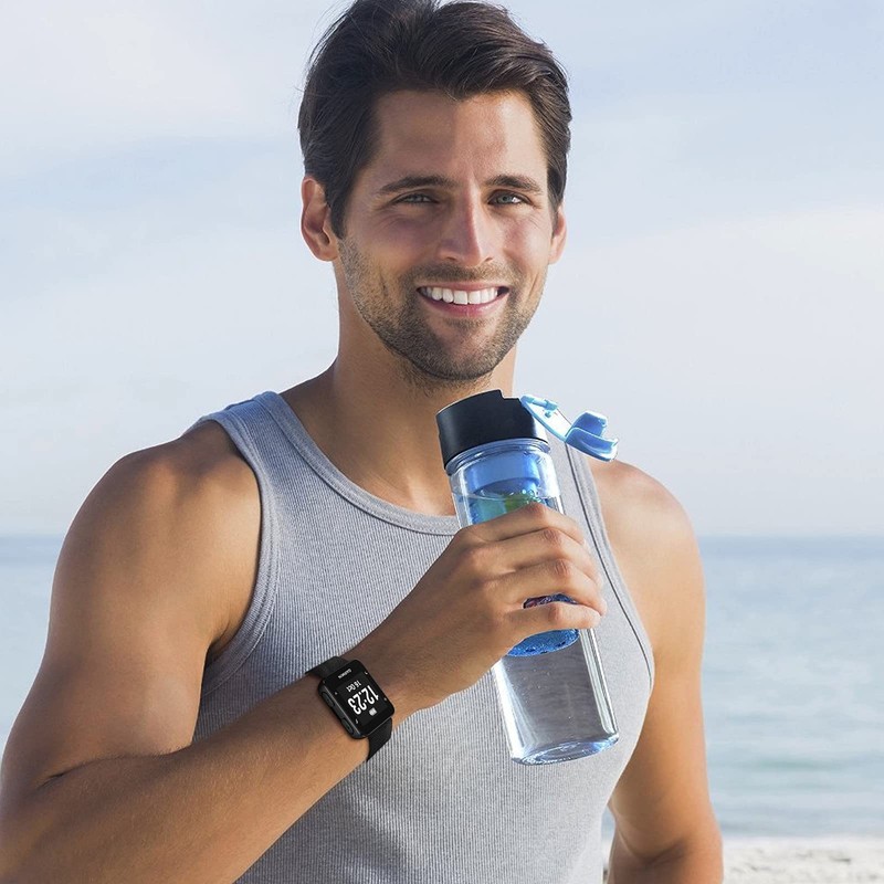 NotoCity for Garmin Forerunner 35 Strap, Elastic Braided Solo Loop