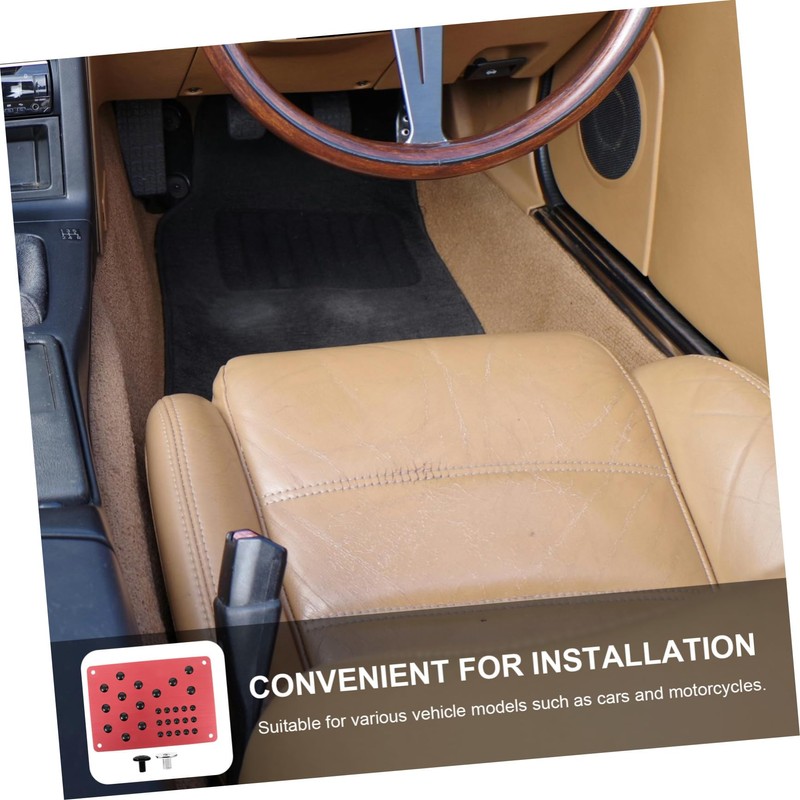 GRIRIW Car Carpet Heel Protector Car Carpet Mat Heel Pad