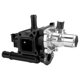 Coolant Thermostat Housing Assembly w/Sensor for Chevy Cruze 2011-2020 1.8L