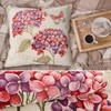 ANRO Cushion Cover Decorative Cushion Sofa Cushion Cover Tapestry Hydrangea