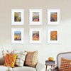 smiry Picture Frame 8x10, Display Pictures 5x7 with Mat or