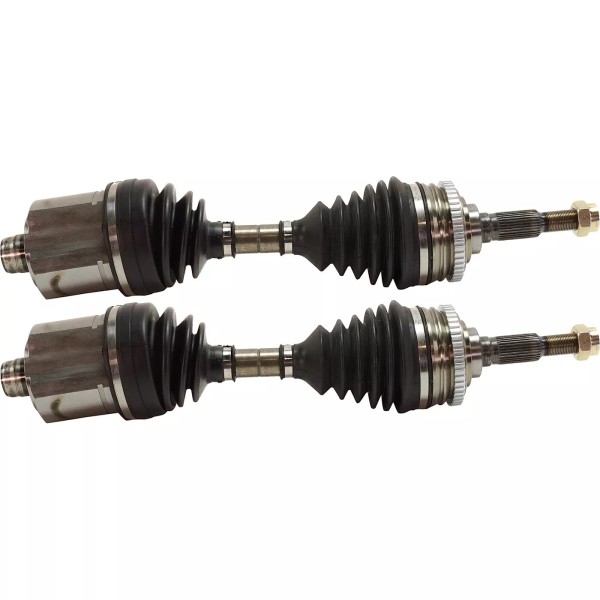Evan-Fischer Pair Set of 2 CV Half Shaft Axle Front