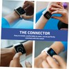 OSALADI 10Pcs Watch Strap Connectors Kit Zinc Alloy Adapters for