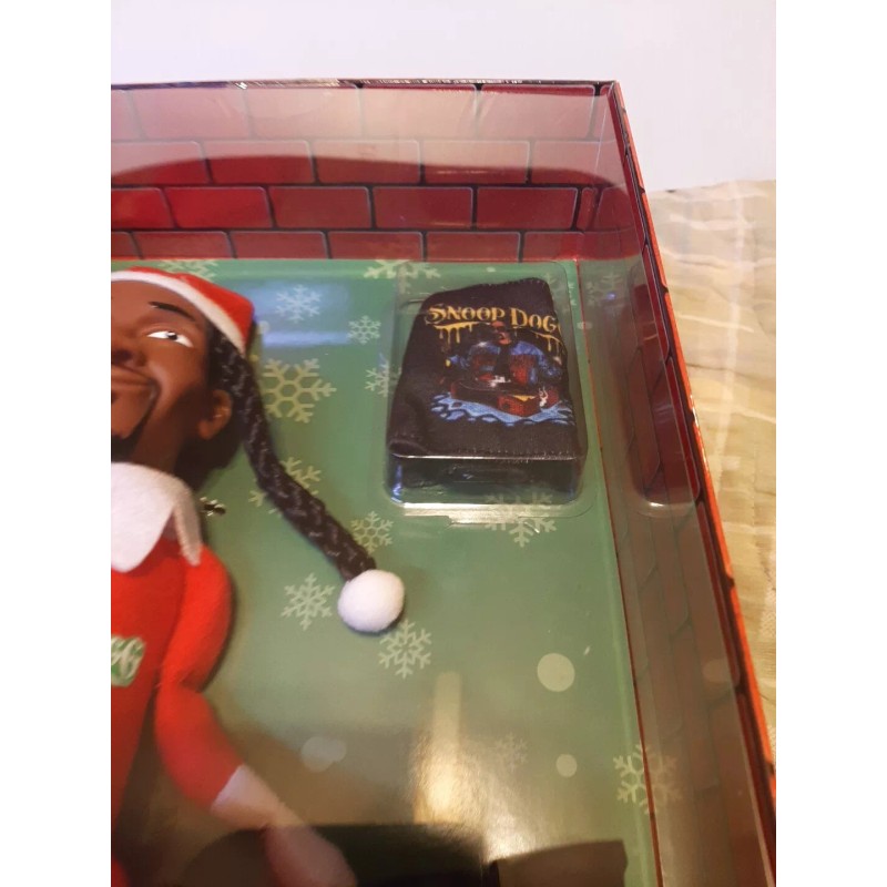 Snoop on the Stoop 12” Snoop Dogg Christmas Red Plush