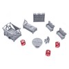 Elegant Furniture by Printable Scenery, 3D Printed Tabletop RPG Scenery