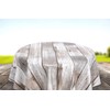 Beautex oilcloth, wood pattern, beige, tablecloth, wipe-clean garden tablecloth, Round,