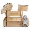 CJ&M Retirement Gift, Large Pensioner Bank with Place Sign, Money
