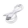 K-MAINS 5ft White Micro USB Cable Laptop PC Data Sync