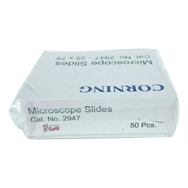 Corning Portaobjetos 25x75 Corning 50 Pzas 2947-25x75