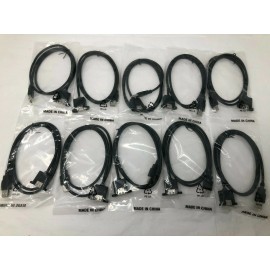 Unbranded 10-USB Cable AWM Style 2725 80° 30V VW-1 for Charger & Data Function 39" Length