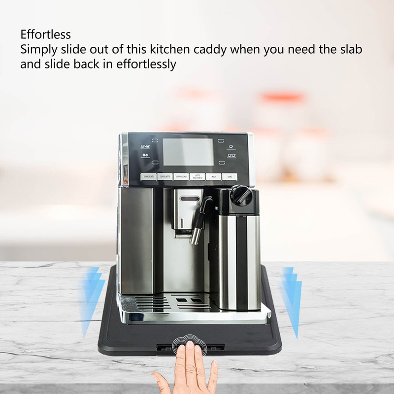 Coffee Machine Sliding Tray Home Quadrate Stretching Base Coffee Maker