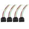 4 Piezas Conector de Bobina de Encendido 1J0973724, Reemplazo de