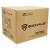 Rockville Pair RHT8C 8" Desktop Speaker Stands, 66 lbs. Capacity,