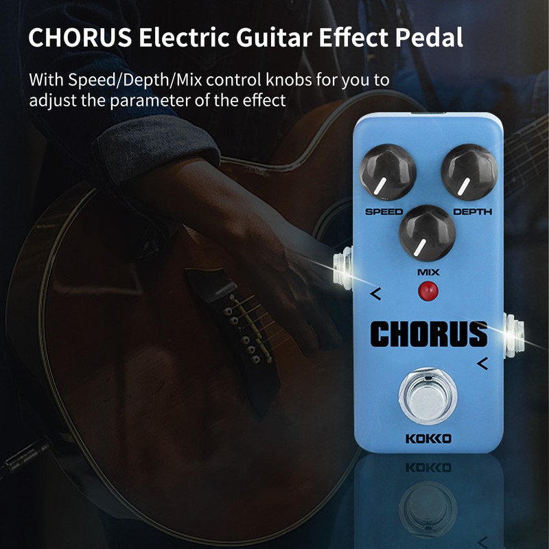 KOKKO FCH2 CHORUS Electric Guitar Effect Pedal Portable Guitar Effector