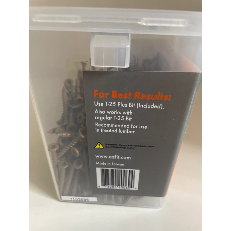 EzFit 5 lb Tub (705 Pcs) - EZFit Coated Tan