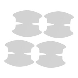 BUGUUYO 4pcs Car Door Handle Protector Film Transparent Door Handle Bowl Sticker for Vehicle Protection Durable Weather Resistant Invisible Design
