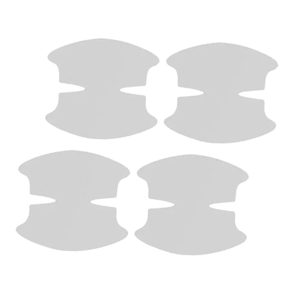 BUGUUYO 4pcs Car Door Handle Protector Film Transparent Door Handle