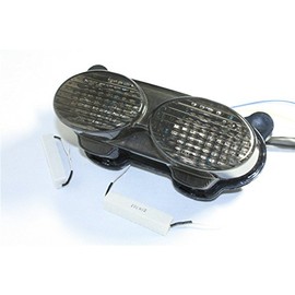 HASkulle Motorcycle Smoke Led Tail Light Brake Light with Integrated Turn Signals Indicators for Kawasaki ZR7S ZX6R J1/J2 G1/G2 ZX900 ZX9R ZZR600