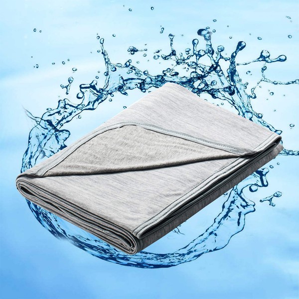 Marchpower Cooling Blanket Queen Size for Hot Sleepers, Arc-Chill Cooling Blanket with Double-Sided Design, Japanese Cooling Fiber Absorbs Body Heat, Lightweight Soft Cold Blanket for Sleeping Summer