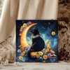 Cat Puzzles for Adults 1000 Pieces, PICKFORU Nebula Night Sky
