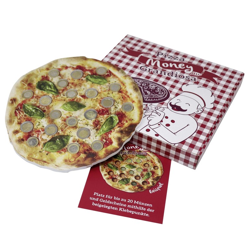 Close Up Pizza Money Grandiosa Money Gift