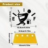 Funny Car Stickers High Gas Consumption Decal Fuel Gage Empty