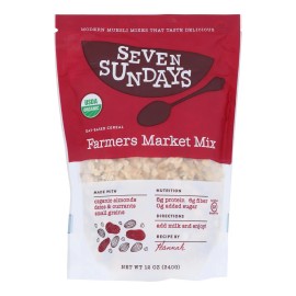 UD_Seven Sundays Breakfast Cereal Muesli Farm Mrkt Mix Case of 6 12 Oz Instant Refined for Children