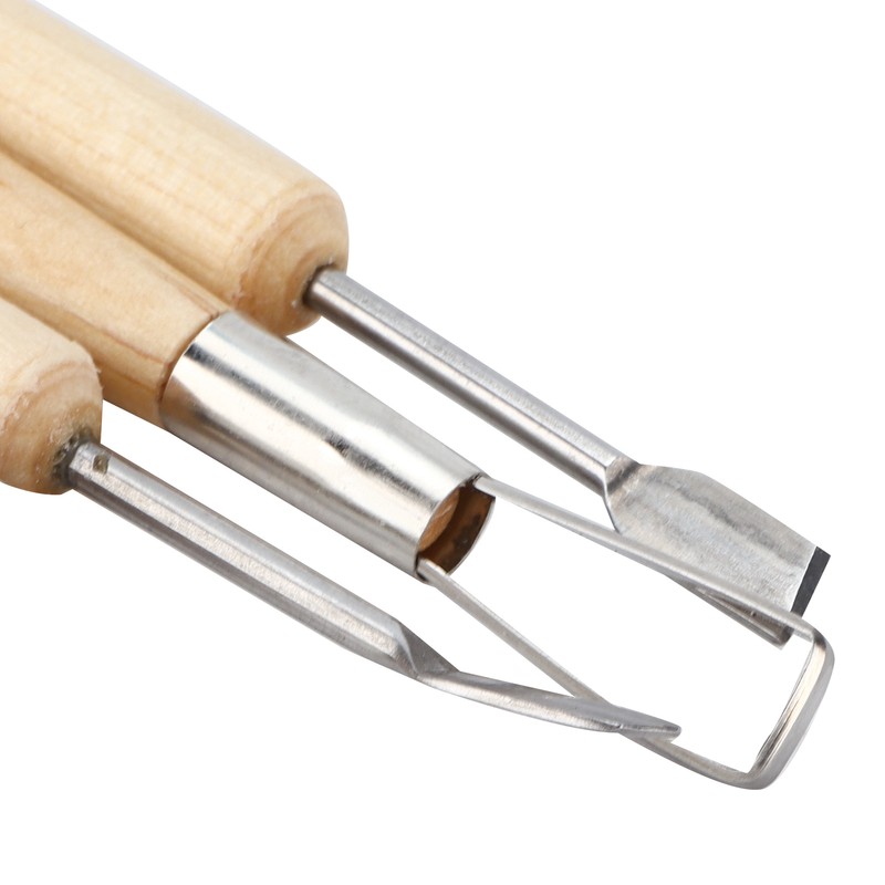11pcs Soft Clay Carving Knives Multipurpose Stainless Pottery Sculpting Tools