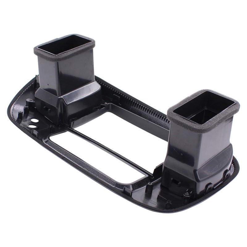 MOTOKU Black Center Dash Radio Air Vent Climate Panel Bezel