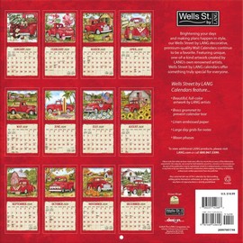 WSBL Country Road 2026 12X12 Wall Calendar (26997001744)