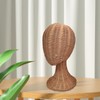 Perfeclan Mannequin Manikin Head Hat Display Holder Stand Lightweight Rattan