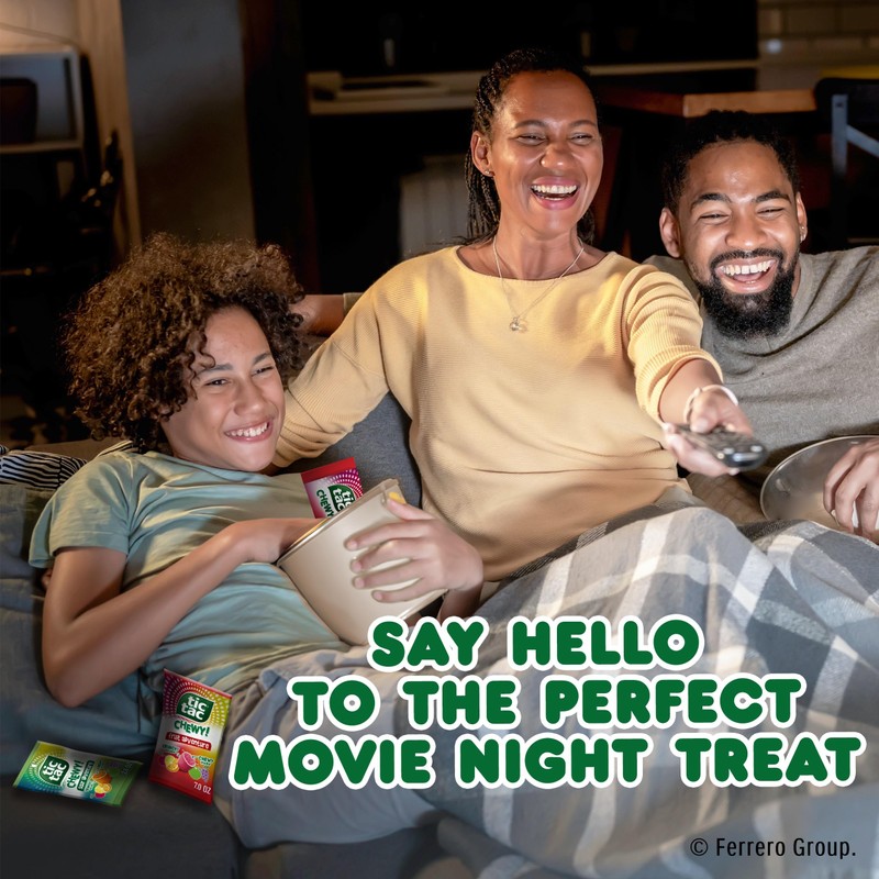 Tic Tac Chewy Fruit Adventure Candy, Bulk 12 Pack, Fruit