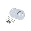 1/4" Closet Flange Extension Kit without caulk, White
