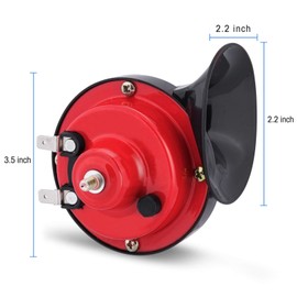 Roykaw Golf Cart 12 Volt Horn Kit Compatible with EZGO Club Car Yamaha, UTV, ATV, Boat