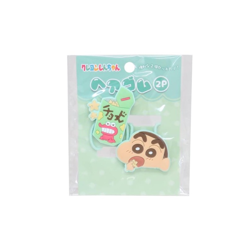 Eye Planning Crayon Shin-chan Hair Rubber 2P Mint K1856C