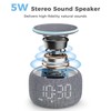 White Noise Machine Alarm Clock for Bedrooms - 5W Stereo