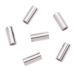 DanLingJewelry 10Pcs Stainless Steel Magnetic Clasps Magnet Converter for Bracelet Necklace Making 7x19mm