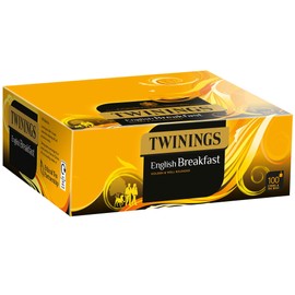 Twinings English Breakfast String and Tag Pack of 100